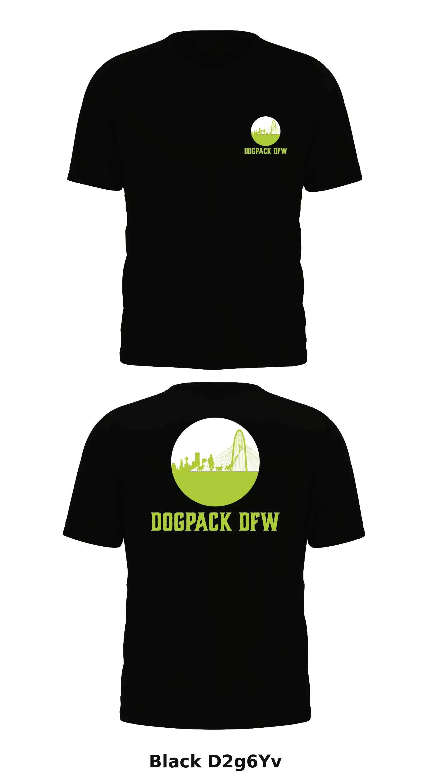 DogPack DFW Store 1 Core Men's SS Performance Tee - D2g6Yv