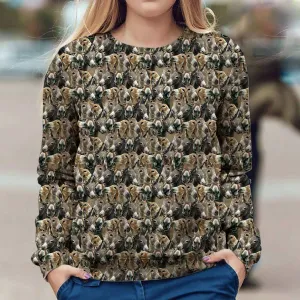 Donkey - Full Face - Premium Sweatshirt