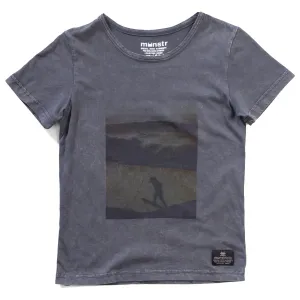 Dropin Ss Tee - Mineral Blk