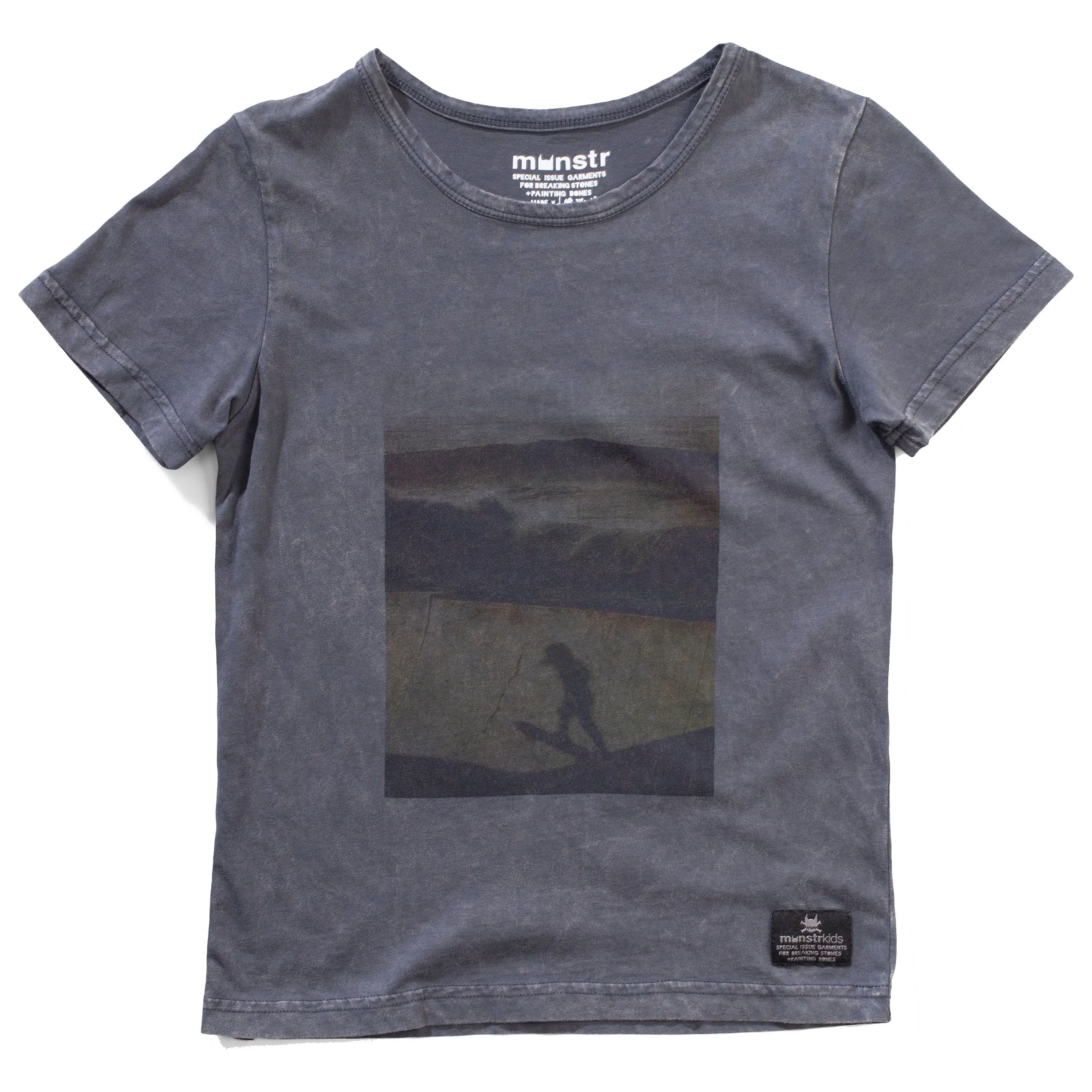 Dropin Ss Tee - Mineral Blk