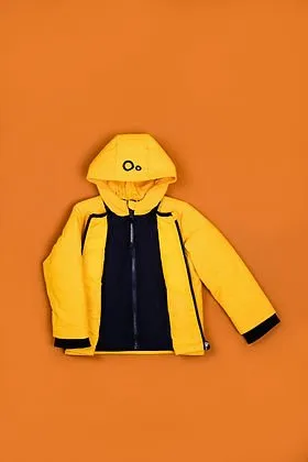 Duo Jacket - Mustard/Navy