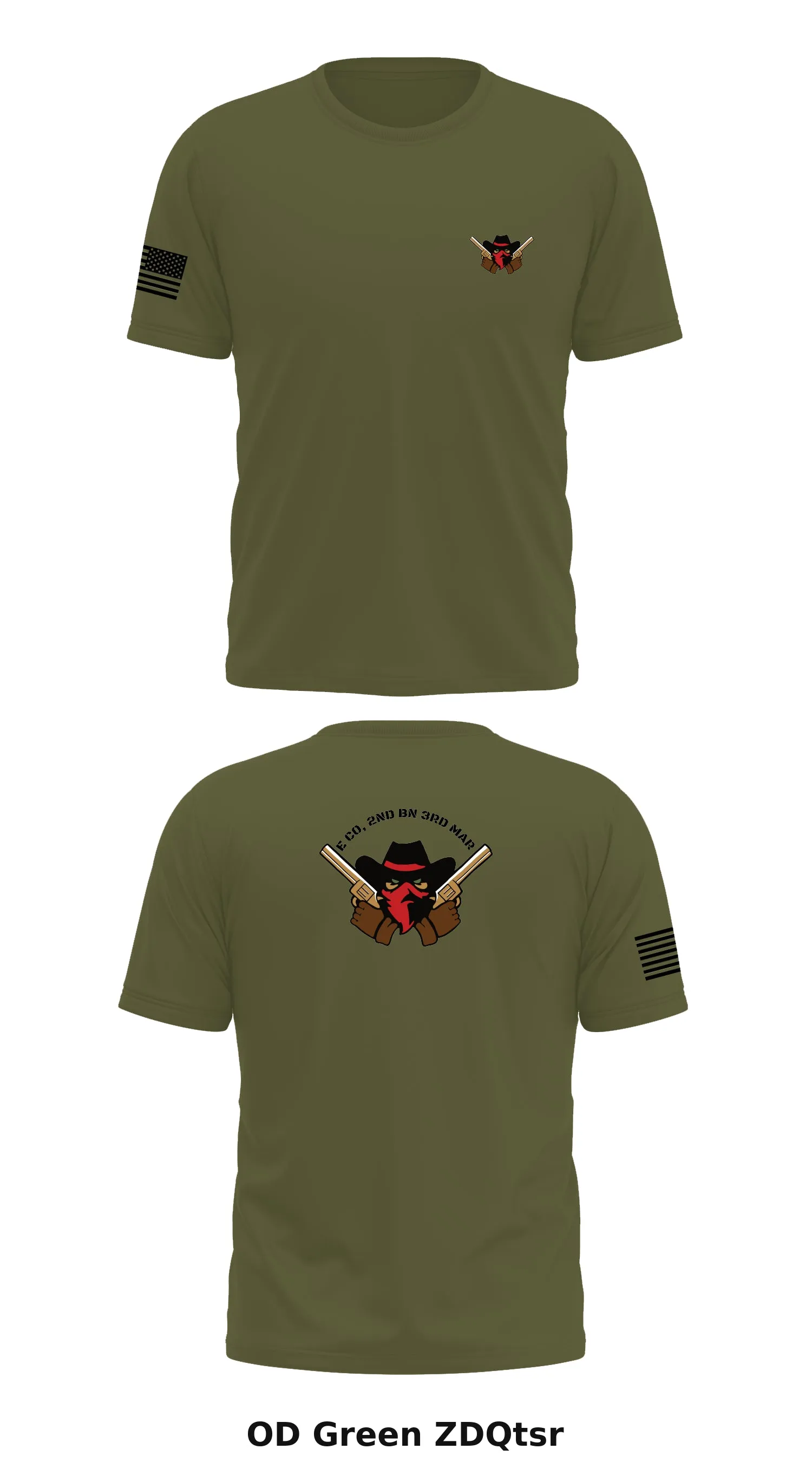 E Co, 2nd BN 3rd MAR Store 1 Core Men's SS Performance Tee - ZDQtsr