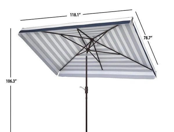 Elsa Fashion Line 6.5 X 10 Ft Rect Umbrella Design: PAT8303A