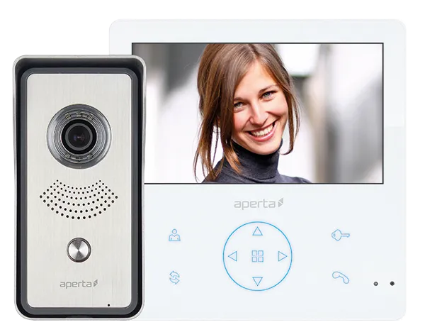 ESP APKITG Video Door Entry Kit (White GUI Monitor)