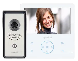 ESP APKITG Video Door Entry Kit (White GUI Monitor)