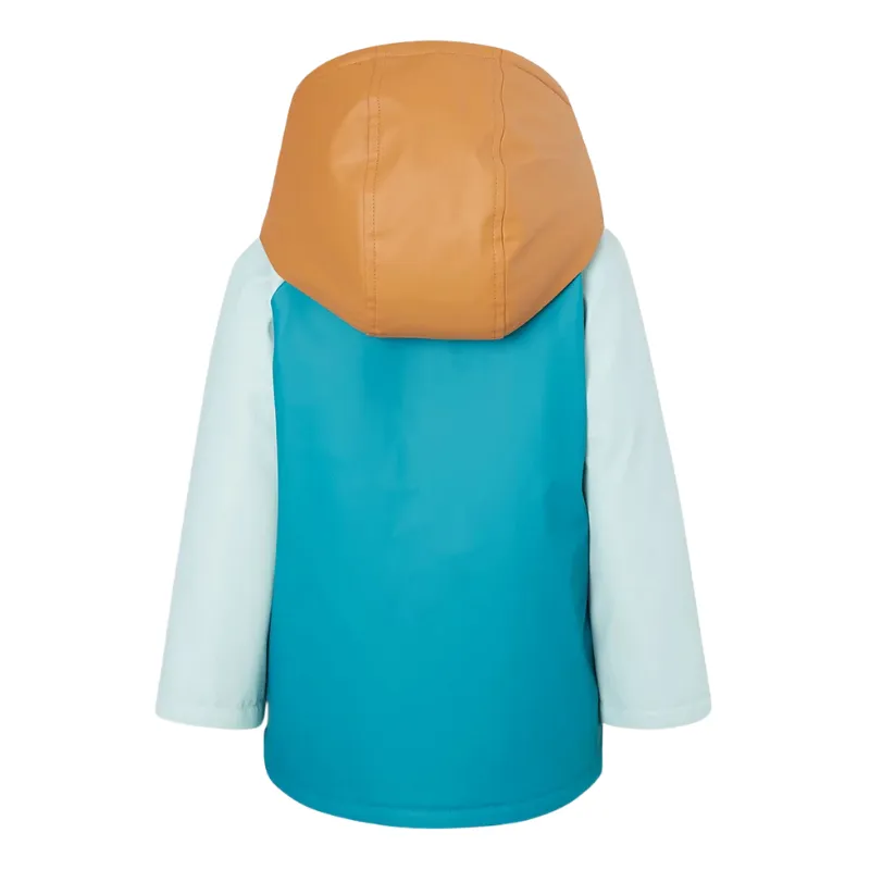 Ex Chainstore Kids Blue Colour Block Fisherman Jacket