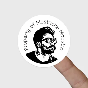 Face Stickers﹘ Circle Die Cut Stickers