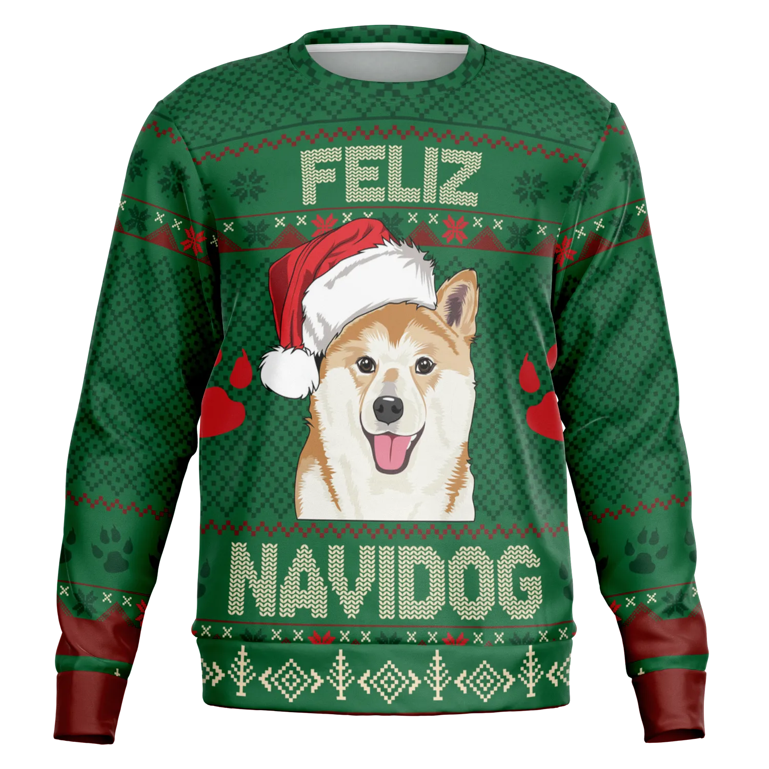 Feliz Navidog - Shiba Inu