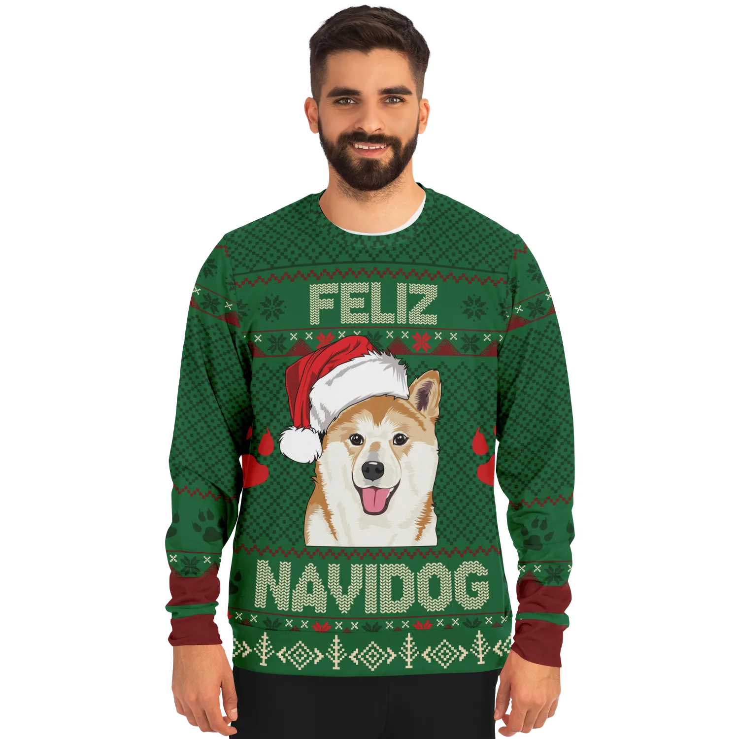 Feliz Navidog - Shiba Inu