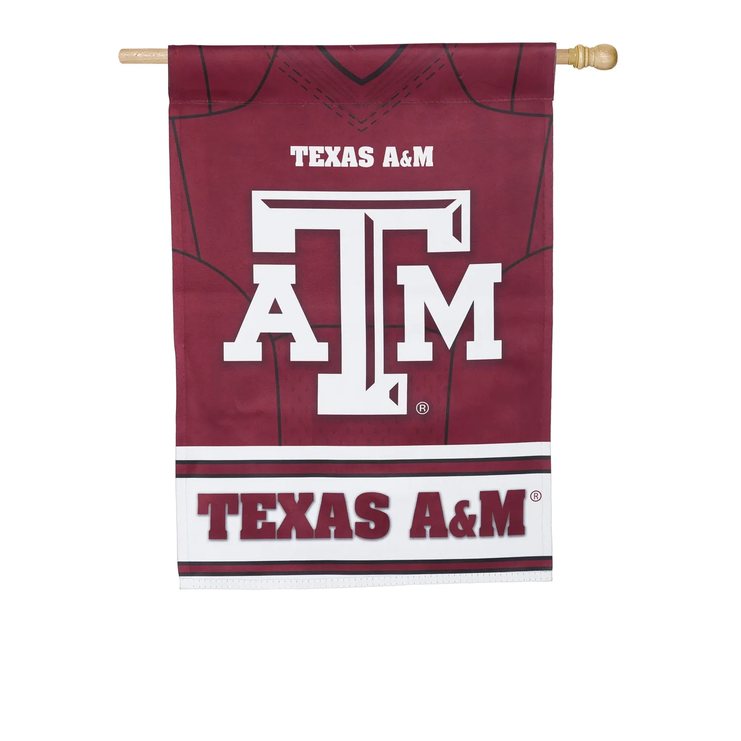 Flag, DS Suede, Foil, Reg, Jersey, Texas A&M,13s969blj
