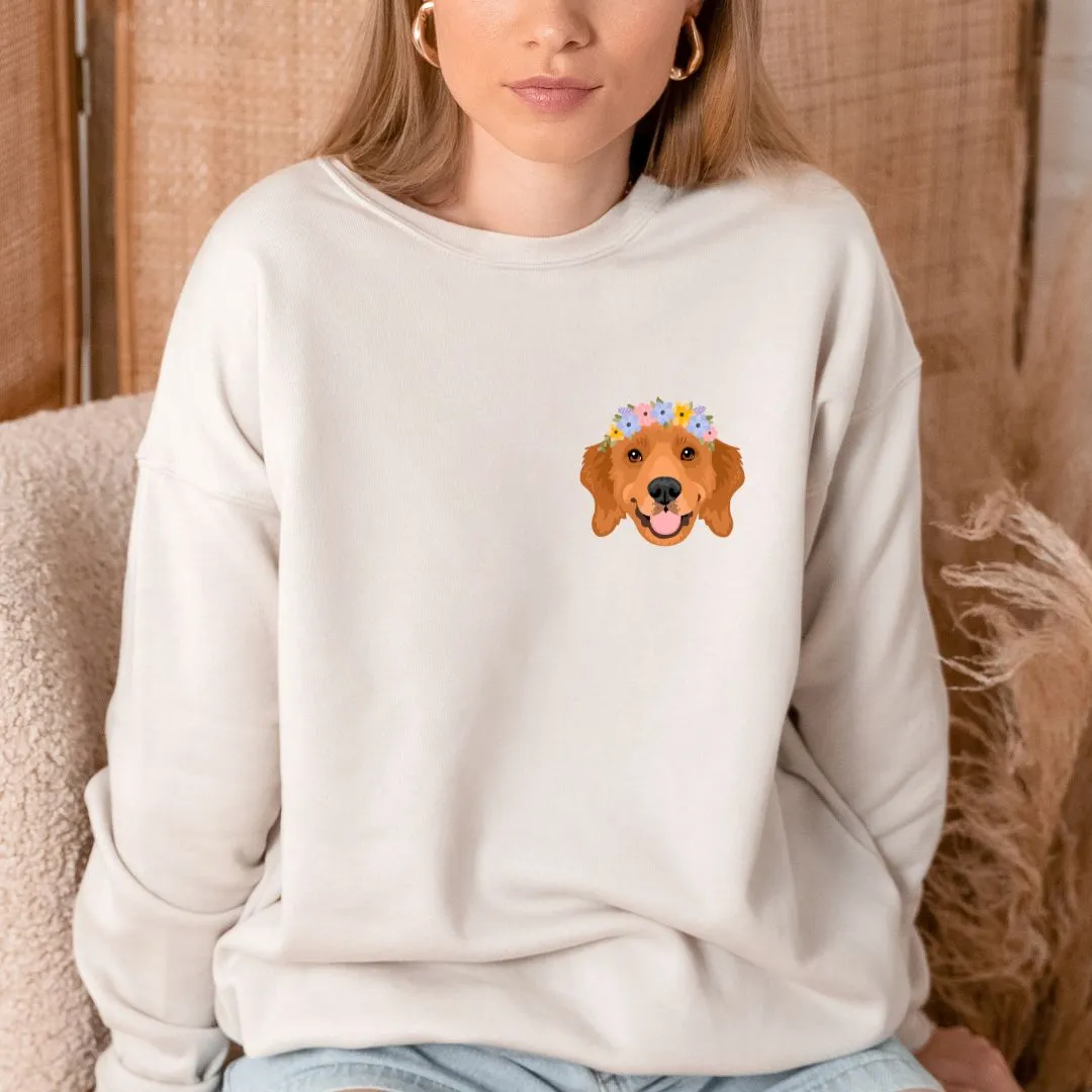 Floral Goldie Crewneck
