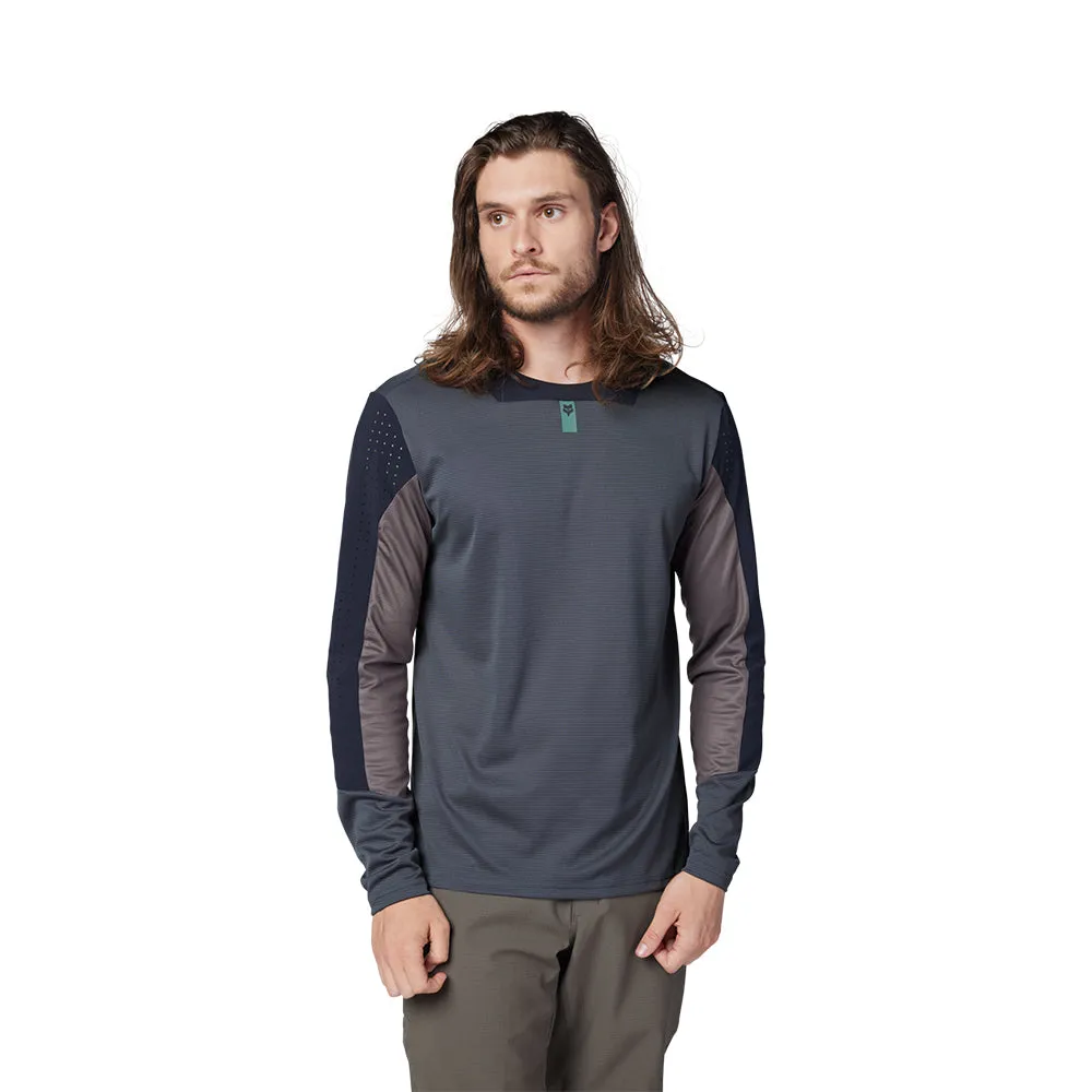 Fox Defend Ls Jersey - Graphite