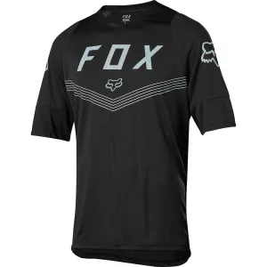 Fox Defend Ss Fine Line Jersey - Black