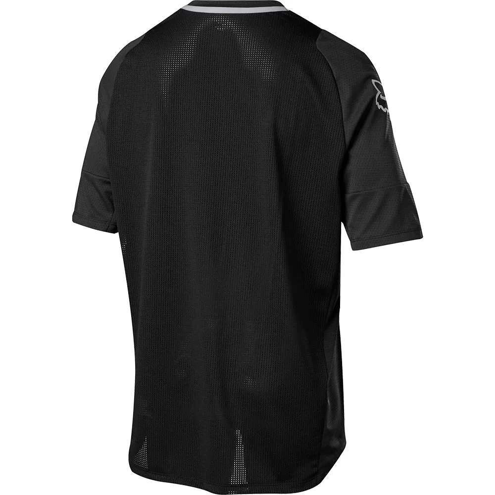 Fox Defend Ss Fine Line Jersey - Black