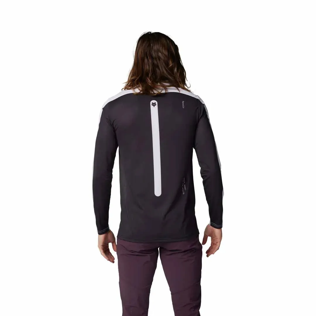 Fox FLEXAIR AVIATION LS Jersey Race White