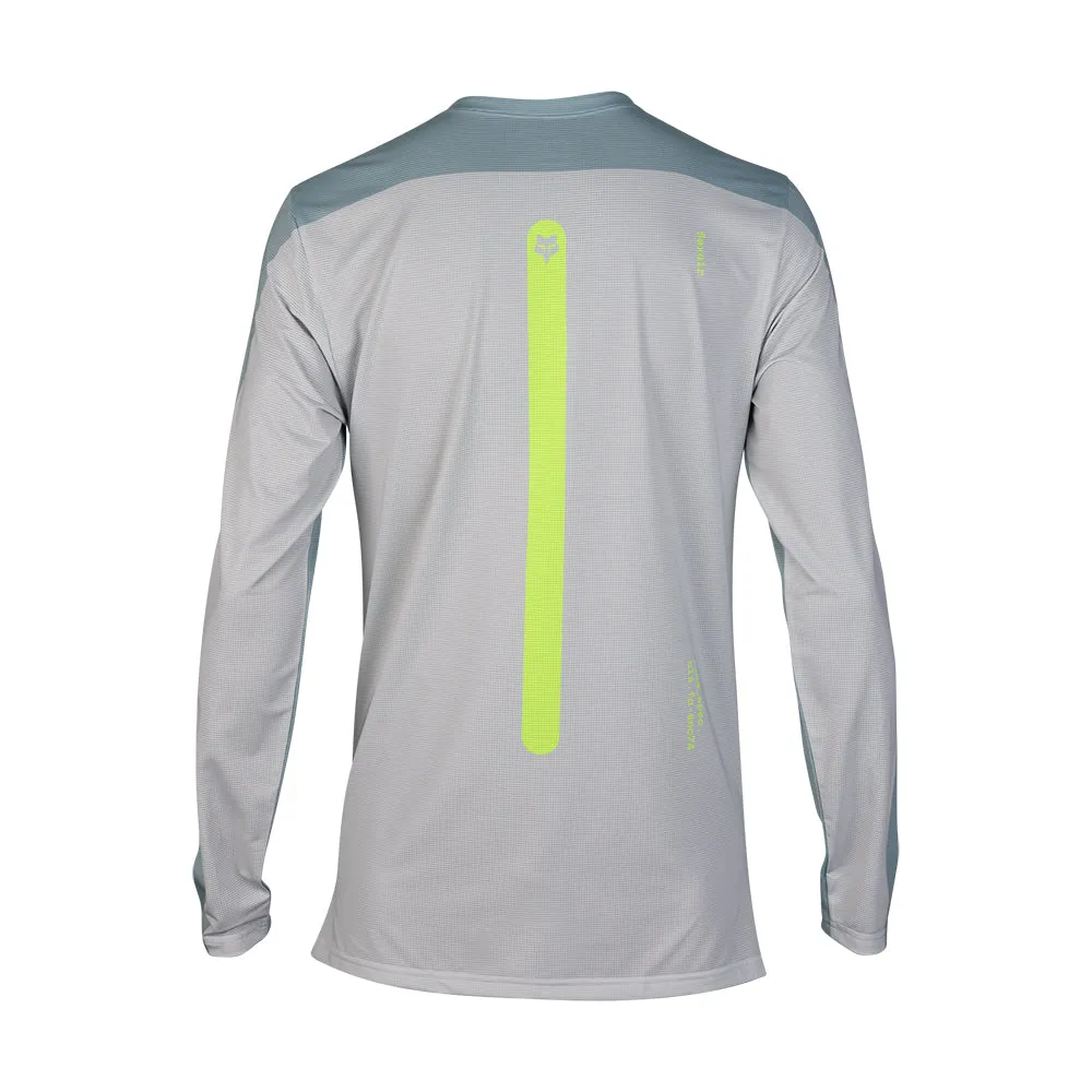 Fox Flexair Aviation Ls Race Jersey - Gunmetal