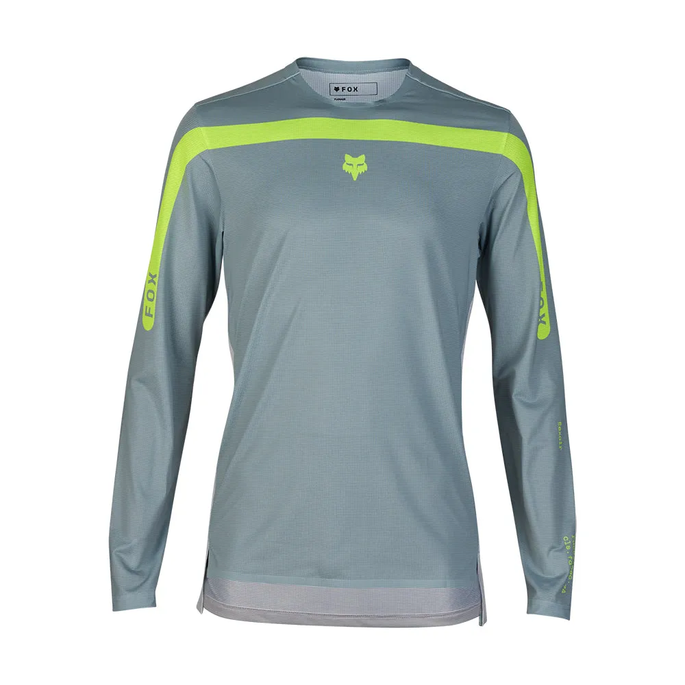 Fox Flexair Aviation Ls Race Jersey - Gunmetal