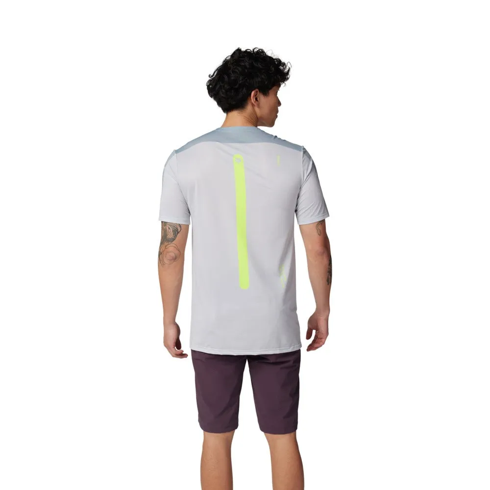 Fox Flexair Ss Aviation Jersey Race - Gunmetal