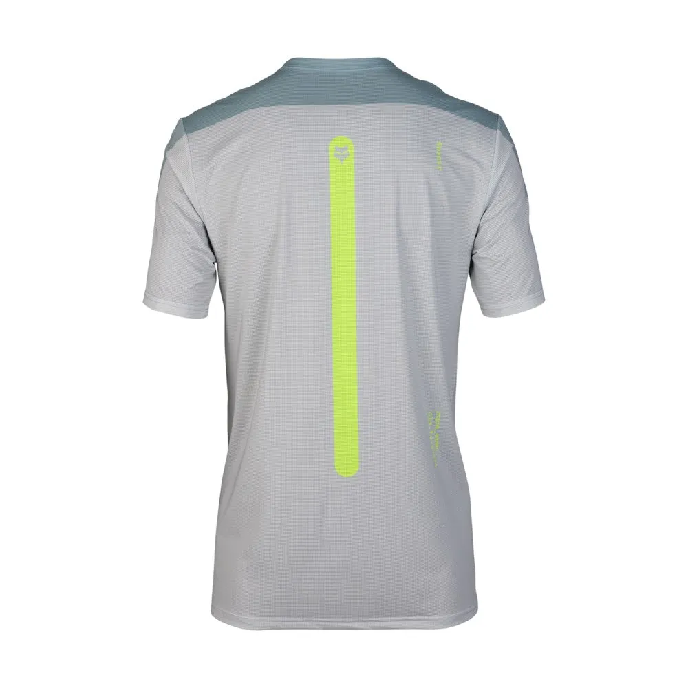 Fox Flexair Ss Aviation Jersey Race - Gunmetal