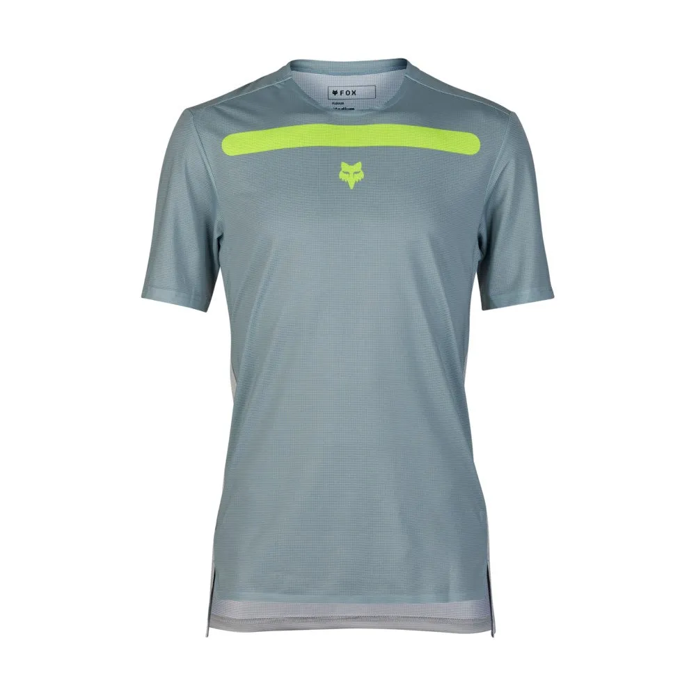 Fox Flexair Ss Aviation Jersey Race - Gunmetal