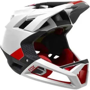 Fox Proframe Mips Helmet Blocked White/black