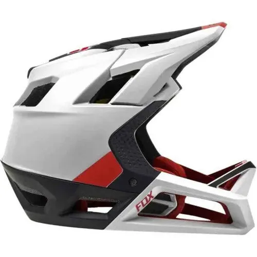 Fox Proframe Mips Helmet Blocked White/black