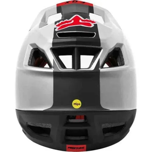 Fox Proframe Mips Helmet Blocked White/black