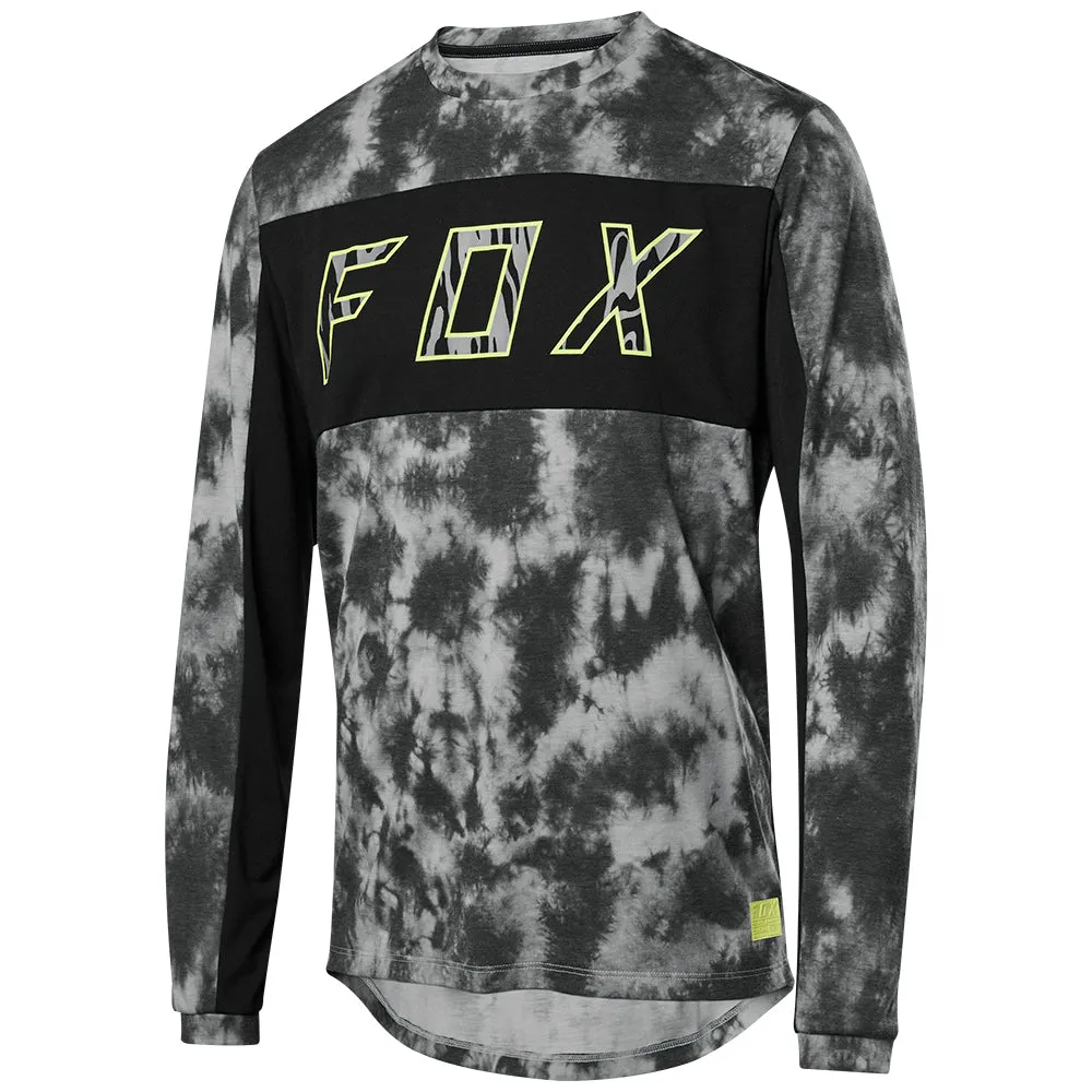 Fox Ranger Dr Ls Elevated Jersey - Black M