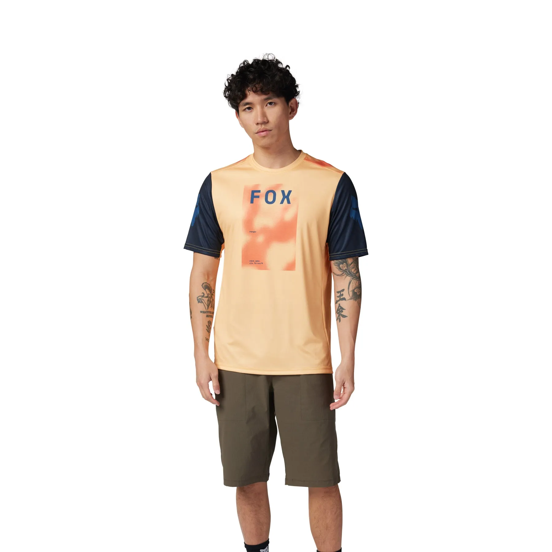 Fox Ranger Race Taunt Ss Jersey Orange Sherbert