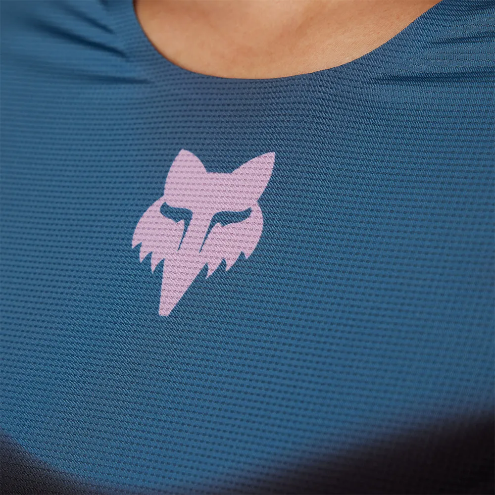 FOX WOMENS FLEXAIR LS JERSEY TS57 [BLACK]
