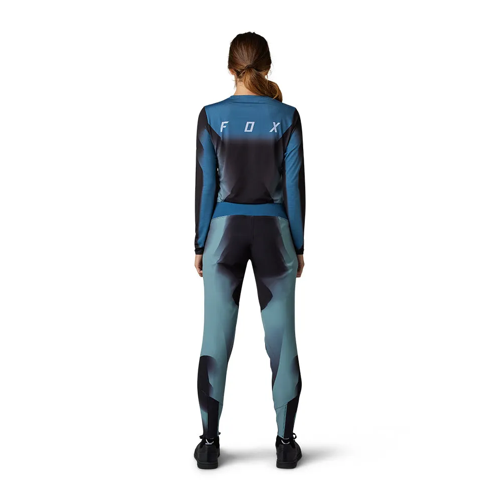 FOX WOMENS FLEXAIR LS JERSEY TS57 [BLACK]