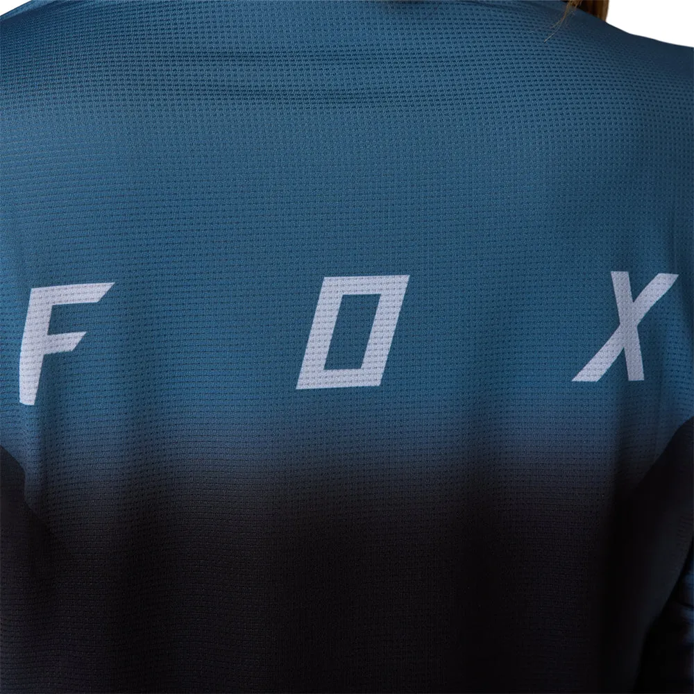 FOX WOMENS FLEXAIR LS JERSEY TS57 [BLACK]