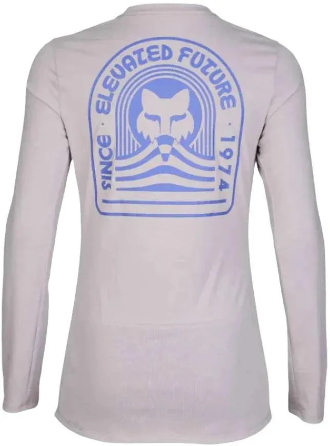 Fox WOMENS RANGER DR LS JERSEY - Grey/ Light Grey