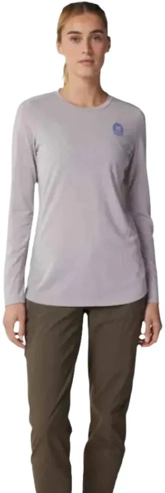 Fox WOMENS RANGER DR LS JERSEY - Grey/ Light Grey