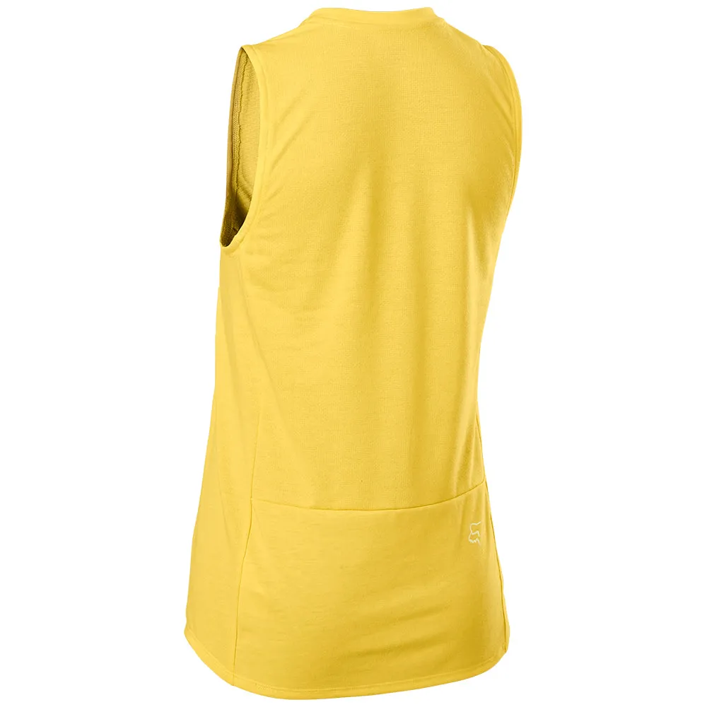 Fox Womens Ranger Dr Tank - Pear Yellow