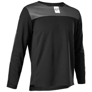 Fox Youth Defend Ls Jersey - Black