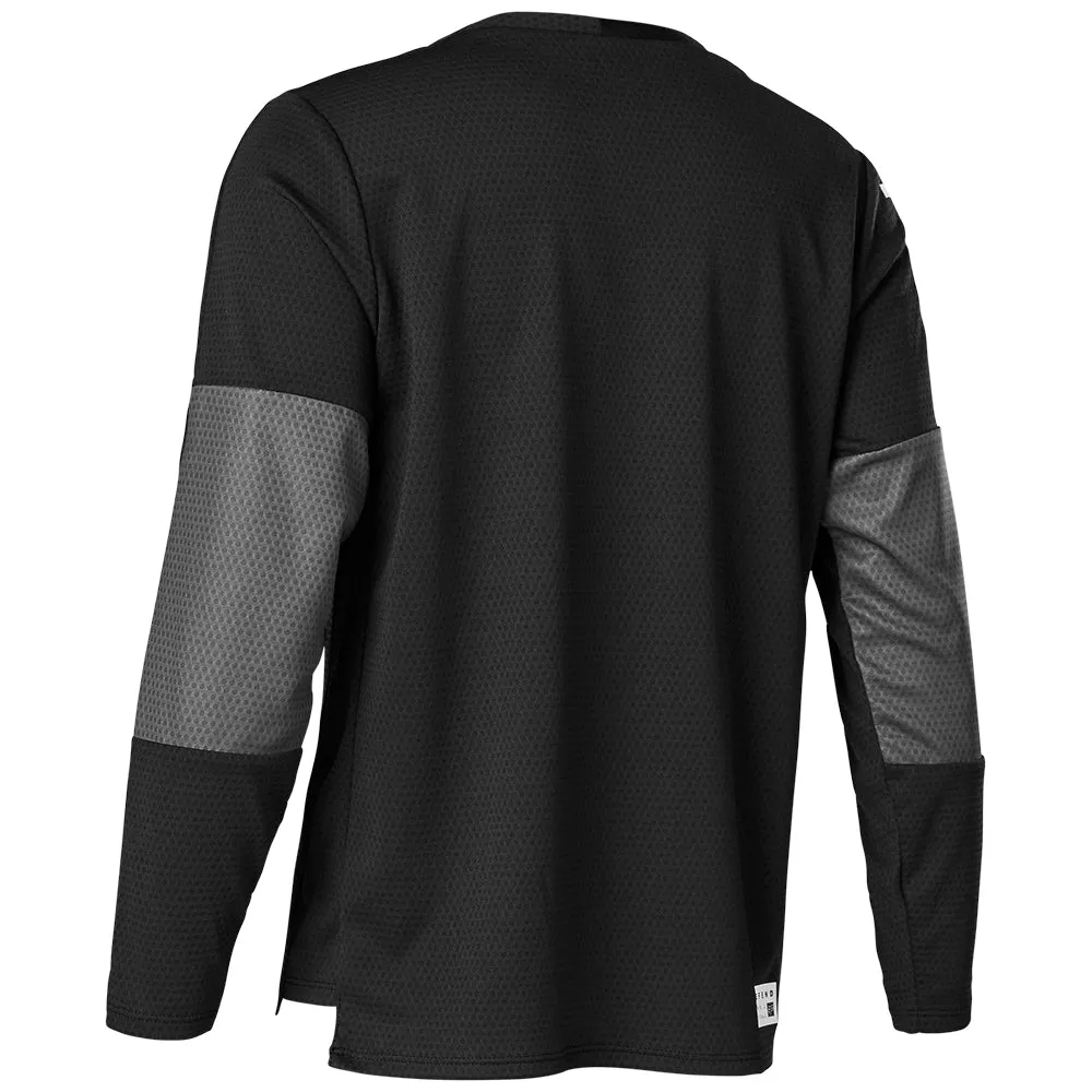 Fox Youth Defend Ls Jersey - Black