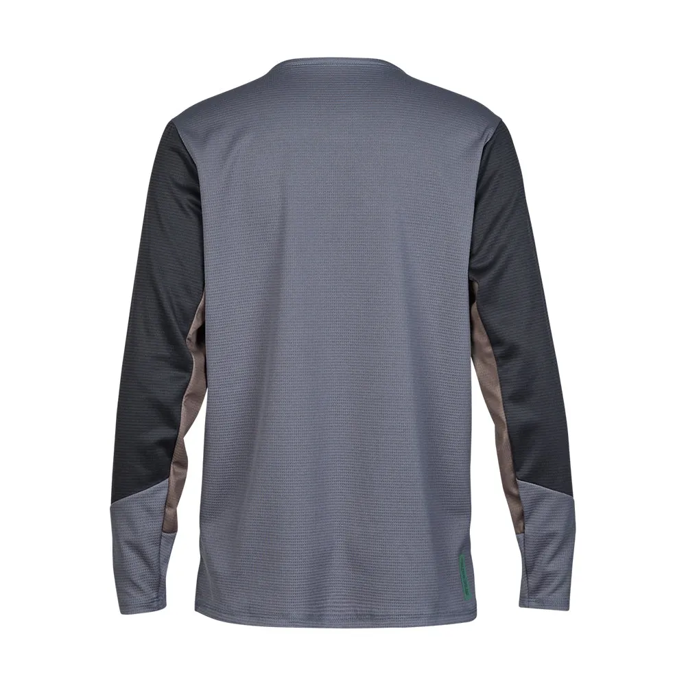 Fox Youth Defend Ls Jersey - Graphite
