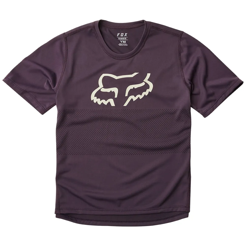Fox Youth Ranger Ss Jersey - Dark Purple