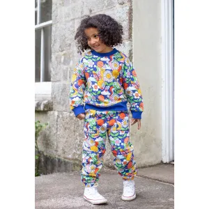 Frugi Superb Sweatshirt 500022A4rtrh Retro Happy