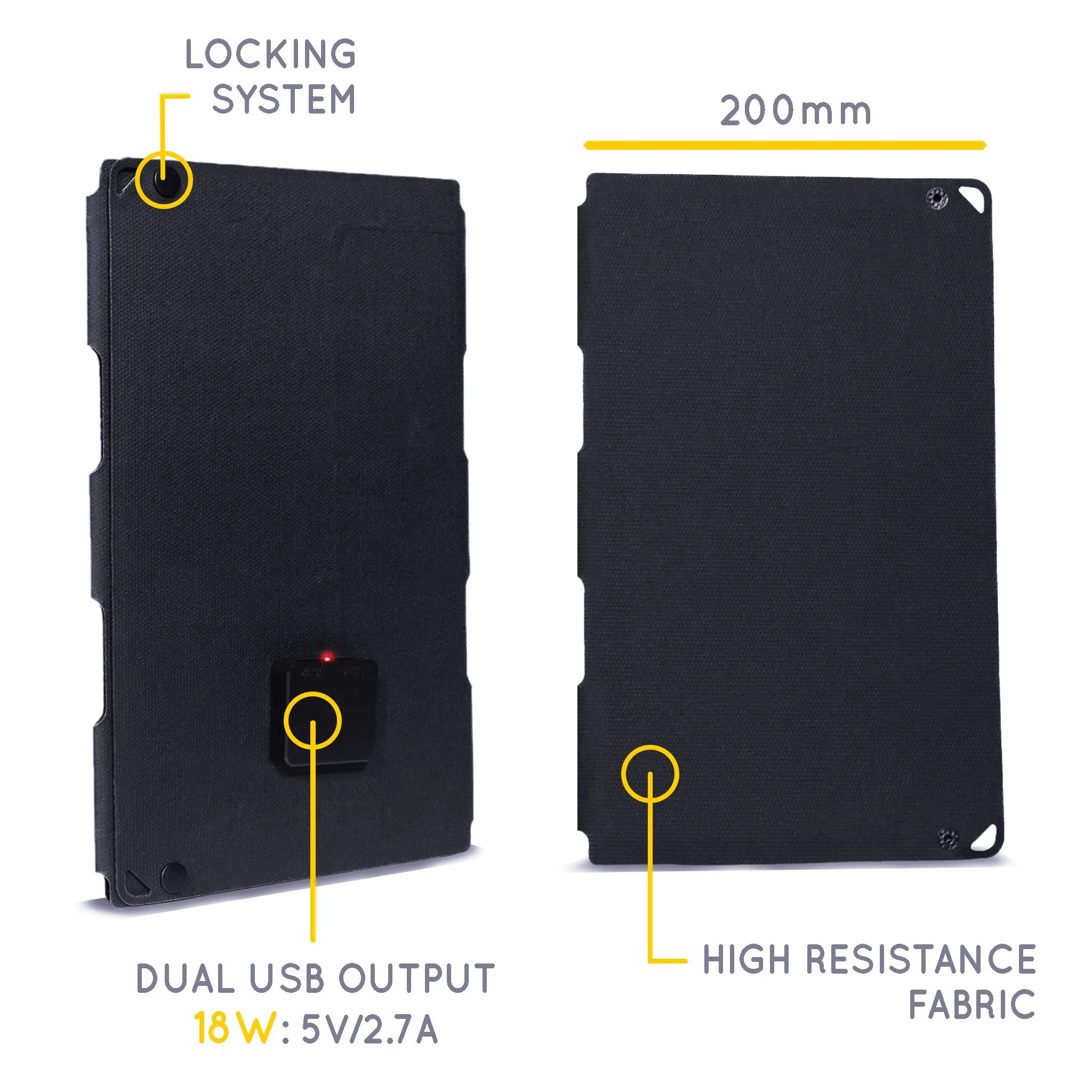Fusion FLEX 18 Watts - Portable Solar Panel