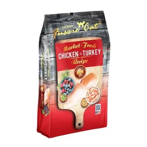 Fussie Cat Market Fresh Chicken & Turkey Cat Dry Food