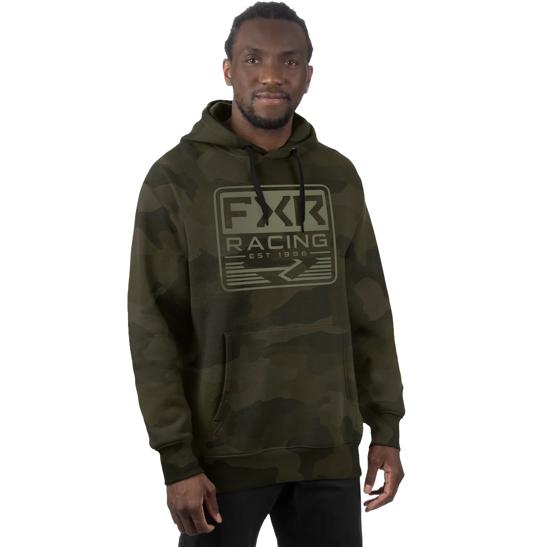 FXR Unisex Emblem Cotton Pullover Hoodie