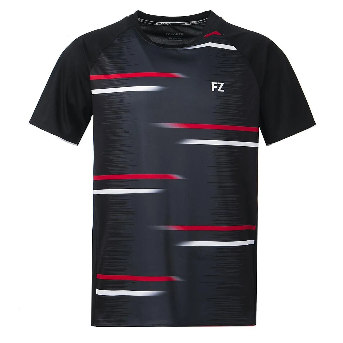 FZ Forza Moldavia Mens Badminton T-Shirt - Black