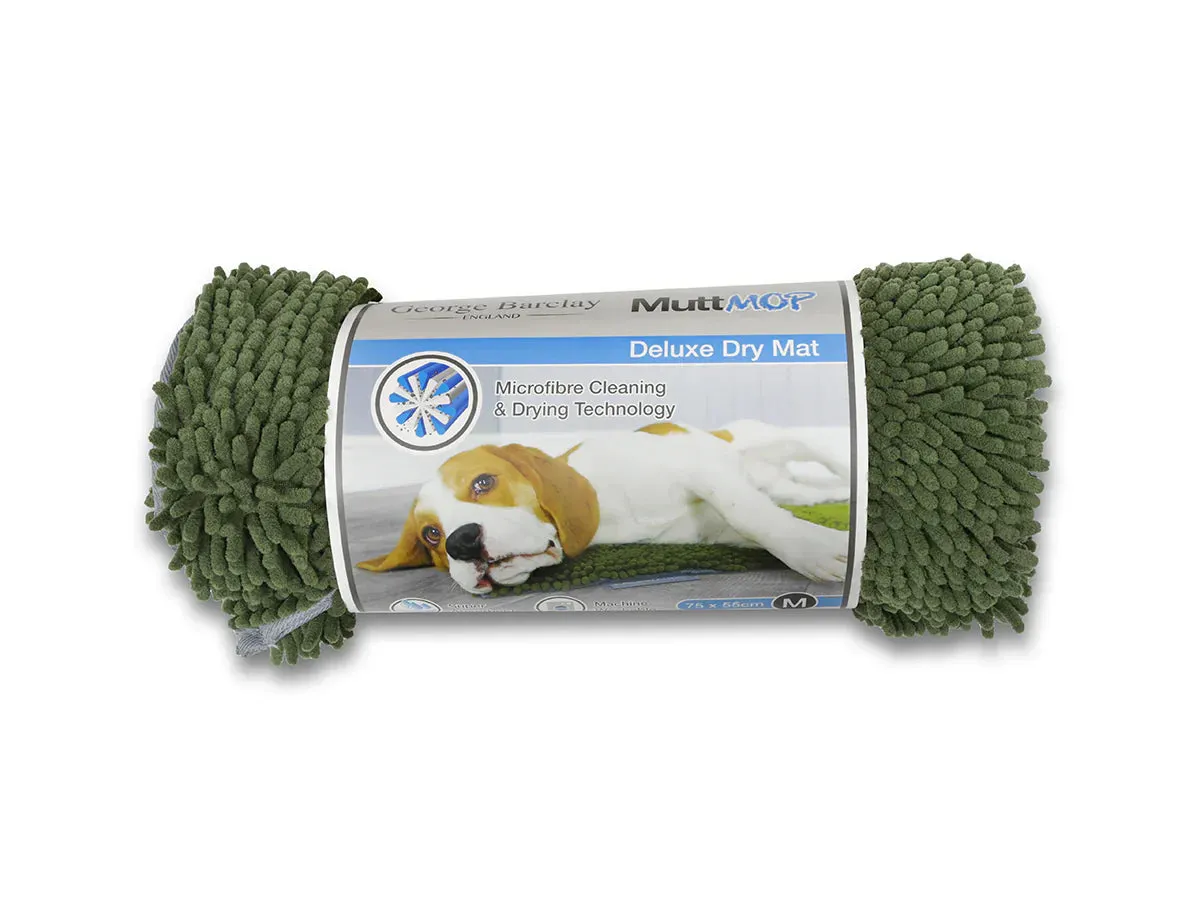 George Barclay MuttMop Deluxe Dry Mat Green