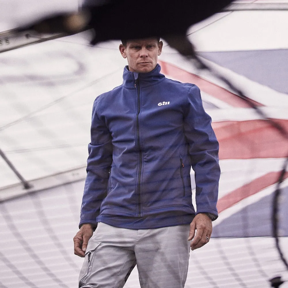 Gill Men's Race Softshell Jacket - Dark Blue