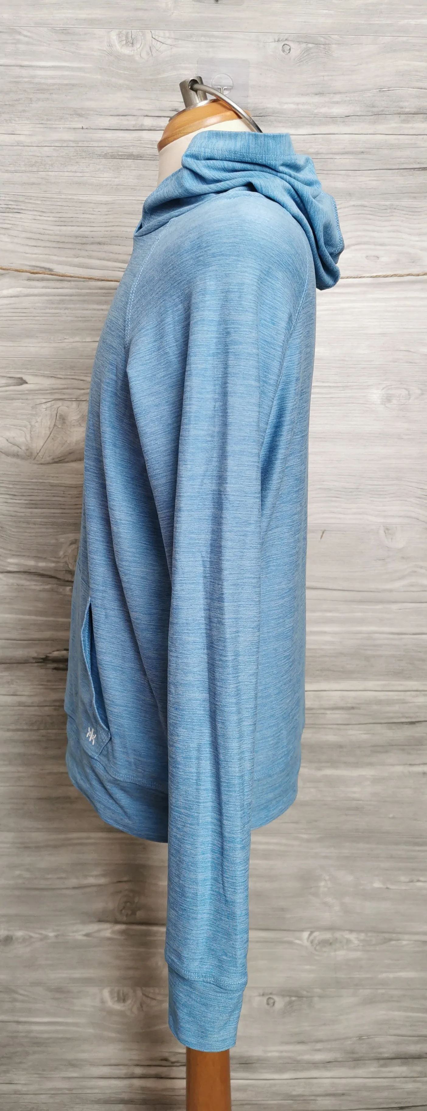 GIRL SIZE 7/8 YEARS - KYODAN GIRLS, Day-to-day Long Sleeve Hoodie EUC B41