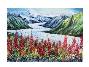 Glacier Valley Card