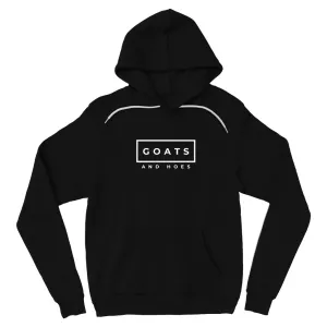 Goats & Hoes Hoodie Pullover White Design