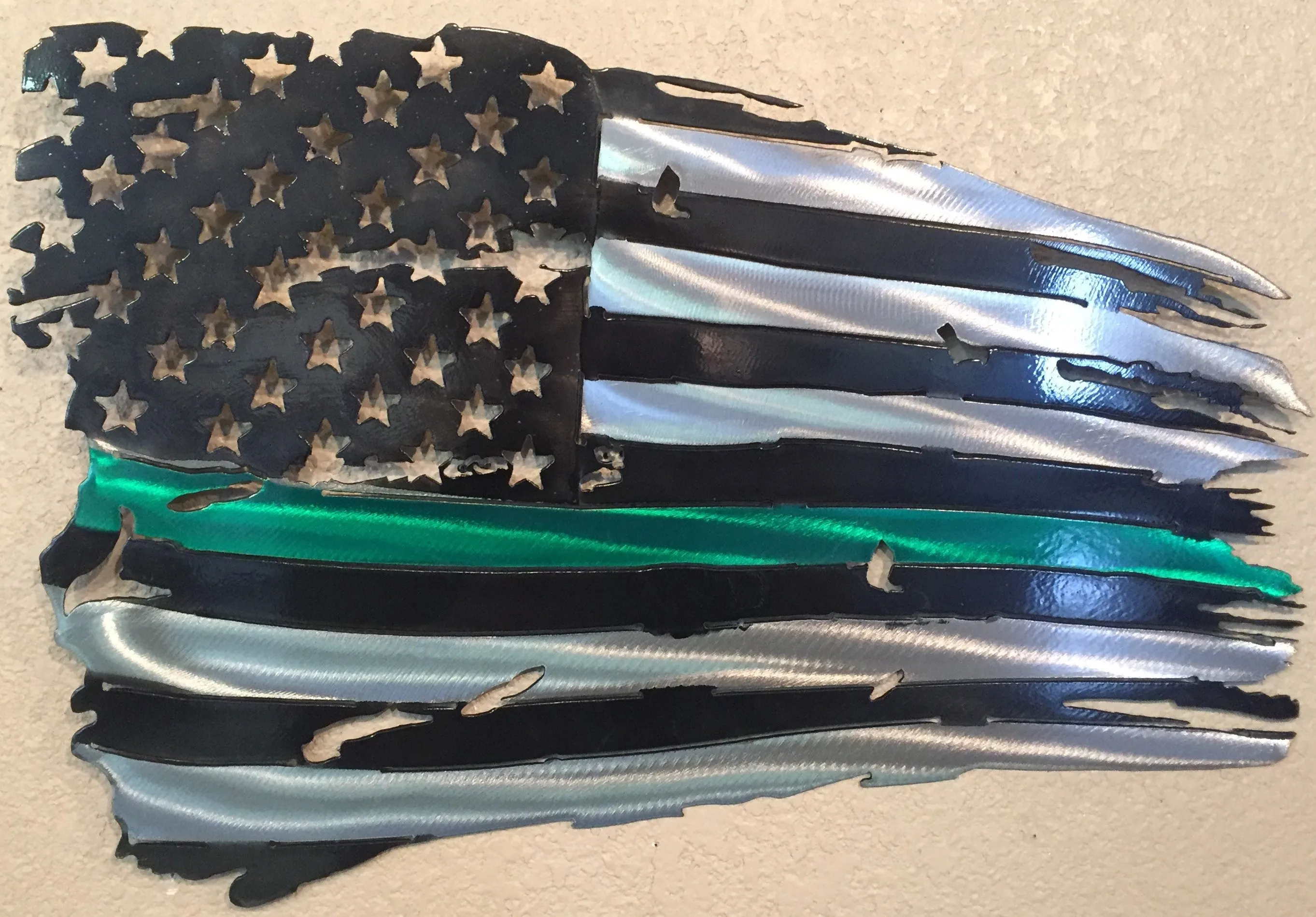 Green Line Flag